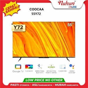 Coocaa 55Y72 Google TV 55 Inch Smart LED TV