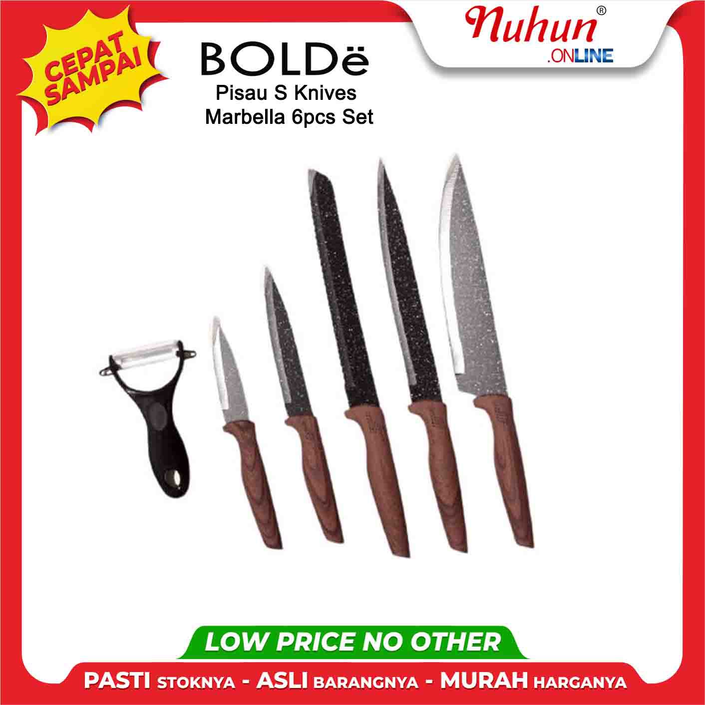 Bolde S Knives Marbella 6pcs Set
